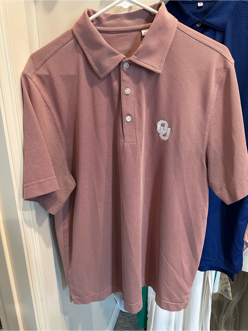 Men’s Polo Shirt with OU Logo